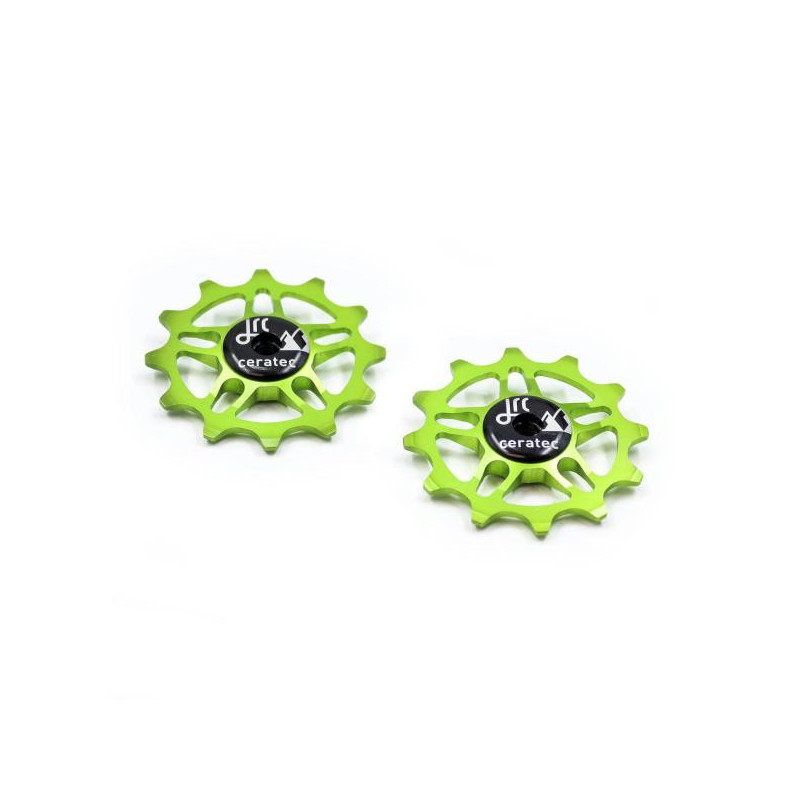 JRC Components Ceramic Sram Red AXS/Force AXS/Rival AXS acid green Schaltwerkrädchen