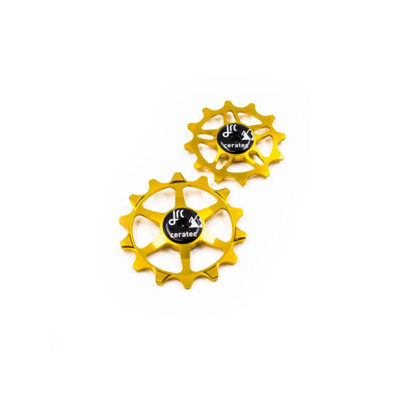 JRC Components Ceramic Sram XX1/X01/GX Eagle, AXS Eagle gold Schaltwerkrädchen