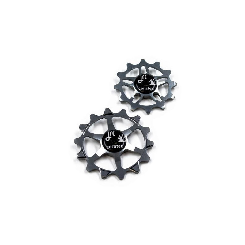JRC Components Ceramic Sram XX1/X01/GX Eagle, AXS Eagle gunmetal Schaltwerkrädchen