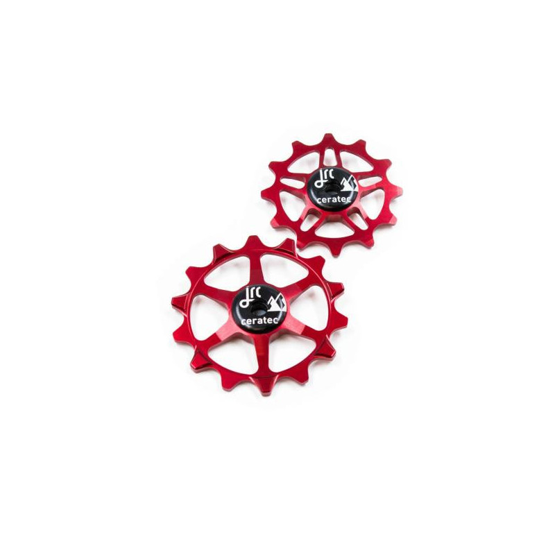 JRC Components Ceramic Sram XX1/X01/GX Eagle, AXS Eagle red Schaltwerkrädchen