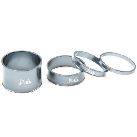 JRC Components Lightweight 1 1/8" gunmetal Spacer Set
