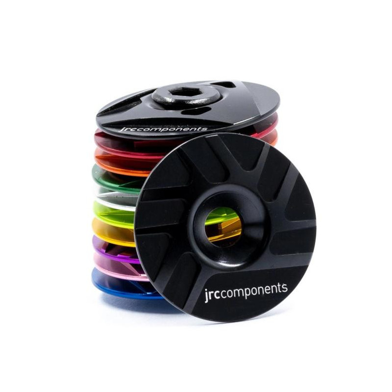 JRC Components Top Cap 1 1/8" Pathway Design black