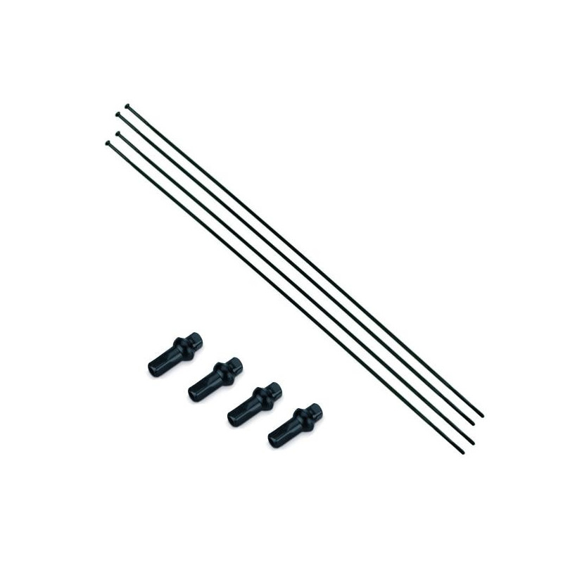 NEWMEN Sapim CX-Ray Straightpull schwarz Speichenset 286/272mm