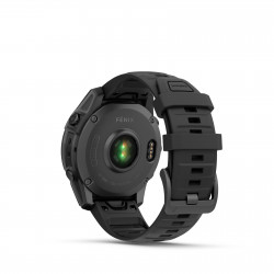 Garmin fēnix® E – 47 mm, AMOLED, mit QuickFit®-Silikon-Armband 22 mm, Sportuhr