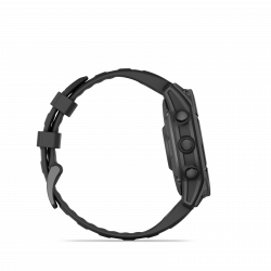Garmin fēnix® E – 47 mm, AMOLED, mit QuickFit®-Silikon-Armband 22 mm, Sportuhr