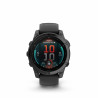 Garmin fēnix® E – 47 mm, AMOLED, mit QuickFit®-Silikon-Armband 22 mm, Sportuhr