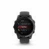 Garmin fēnix® E – 47 mm, AMOLED, mit QuickFit®-Silikon-Armband 22 mm, Sportuhr