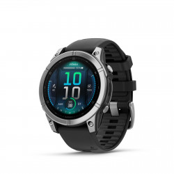 Garmin fēnix® E – 47 mm, AMOLED, mit QuickFit®-Silikon-Armband 22 mm, Sportuhr