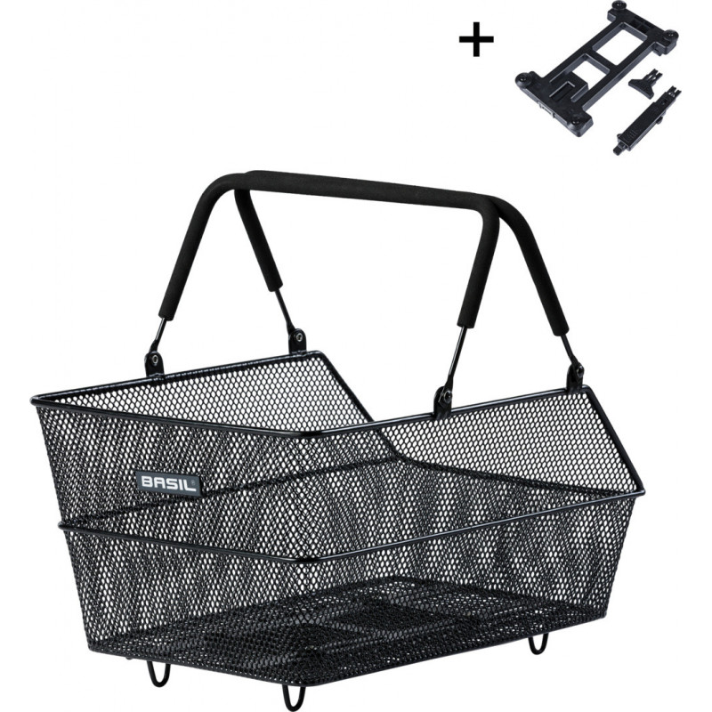 Basil Cento MIK HR-Korb, schwarz