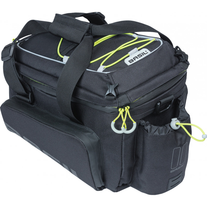 Basil Miles Trunkbag XL Pro MIK, 9-36L, schwarz lime