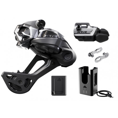 Shimano XTR Di2 Upgrade Kit, Set mit RD-M9250 -SGS/SW-M9250-IR/BT-DN320/EC-DN100/SM-CN910-12 Box