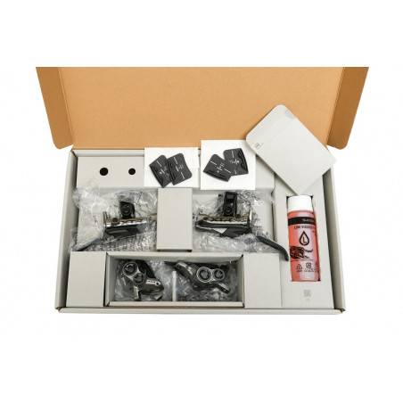 Shimano Scheibenbremsen-Set XTR BR-M9220 mit BL-M9220 Upgrade Kit vorne & hinten Box