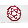 absoluteBLACK, Kettenblatt, OVAL, MTB, für Sram, DIRECT MOUNT, GXP - N/W, 6mm Versatz, RED - ROT, 32 Zähne