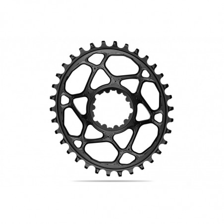 absoluteBLACK, Kettenblatt, OVAL, MTB, für Sram, DIRECT MOUNT, GXP, 3mm Versatz, Boost, BLACK - SCHWARZ, 34 Zähne
