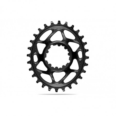 absoluteBLACK, Kettenblatt, OVAL, MTB, für Sram, DIRECT MOUNT, GXP, 3mm Versatz, Boost, BLACK - SCHWARZ, 28 Zähne