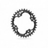 absoluteBLACK, Kettenblatt, OVAL, MTB, für Sram 94/4 N/W, integriertes Gewinde, BLACK only - nur SCHWARZ, 34 Zähne