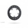 absoluteBLACK, Kettenblatt, OVAL, Road, für Sram 5-Arm-Spider mit hidden bolt, 2-fach 110/5, 52 Zähne, BLACK - schwarz - BK