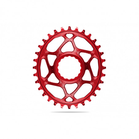 absoluteBLACK, Kettenblatt, OVAL, MTB, für RaceFace Cinch, Direct-Mount, - N/W, RED - ROT, 32 Zähne