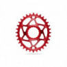 absoluteBLACK, Kettenblatt, OVAL, MTB, für RaceFace Cinch, Direct-Mount, - N/W, RED - ROT, 32 Zähne