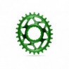 absoluteBLACK, Kettenblatt, OVAL, MTB, für RaceFace Cinch, Direct-Mount, - N/W, GREEN, 26 Zähne