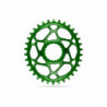 absoluteBLACK, Kettenblatt, OVAL, MTB, für RaceFace Cinch, Direct-Mount, - Boost 148, GREEN, 34 Zähne