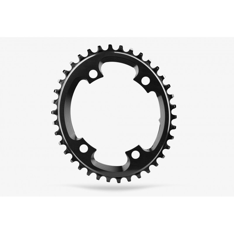 absoluteBLACK, Kettenblatt, OVAL, Gravel - Cyclocross, 1x 110/4, BLACK - SCHWARZ, 42 Zähne