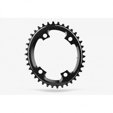 absoluteBLACK, Kettenblatt, OVAL, Gravel - Cyclocross, 1x 110/4, BLACK - SCHWARZ, 42 Zähne