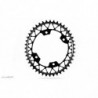 absoluteBLACK, Kettenblatt, OVAL, Gravel - Cyclocross, 1x 110/4, assymetrisch, BLACK - SCHWARZ, 48 Zähne
