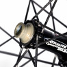 Schmolke Carbon TLO 37 TLR Disc, 6-Loch IS, Extralite SPD 3+ Ceramic, Laufradsatz, Black Edition