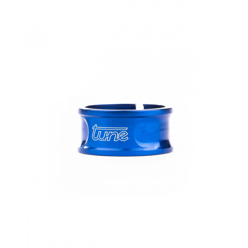Tune Schraubwürger, Sattelklemme zum Schrauben, Durchmesser 38.0mm, Blau - blue - bleu