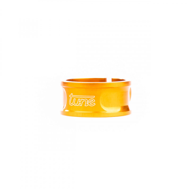 Tune Schraubwürger, Sattelklemme zum Schrauben, Durchmesser 31.8mm, Orange - orange