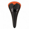 Tune, Sattel, Komm-Vor PLUS, Karbonsattel, Kunstleder, nur ROAD, Farbe: Orange - orange