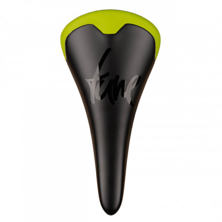 Tune, Sattel, Komm-Vor PLUS, Karbonsattel, Kunstleder, nur ROAD, Farbe: Giftgrün - froggy green - vert