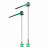 Tune DC130, Rennradschnellspanner SET, QR5 x 100/130, Titanachse, Giftgrün - froggy green - vert