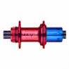 TUNE, Rear-Nabe, Centerlock, 12x142mm, 28 Speichenlöcher, Shimano HG11, rot, mit Retro Logo
