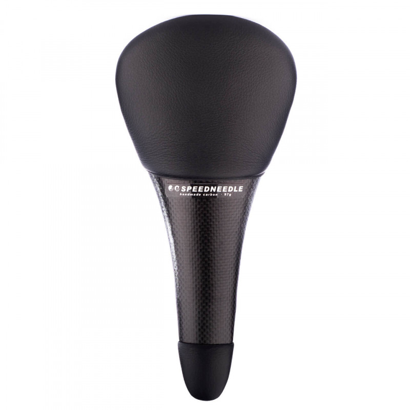 Tune, Sattel, Speedneedle, Karbonsattel, Echt-Leder, Schwarz - black - noir