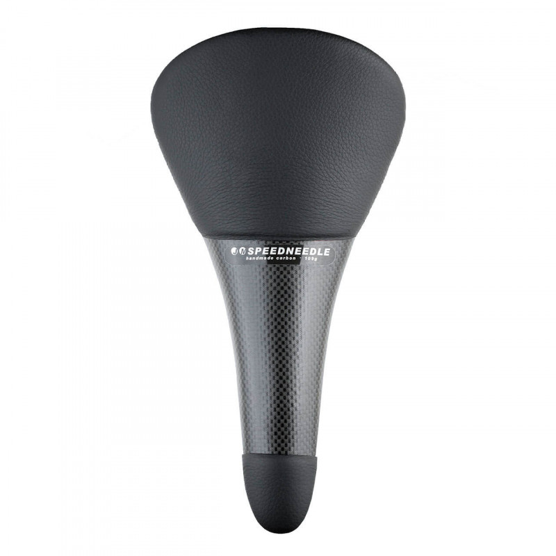 Tune, Sattel, Speedneedle Marathon, Echt-Leder, nur schwarz / black only