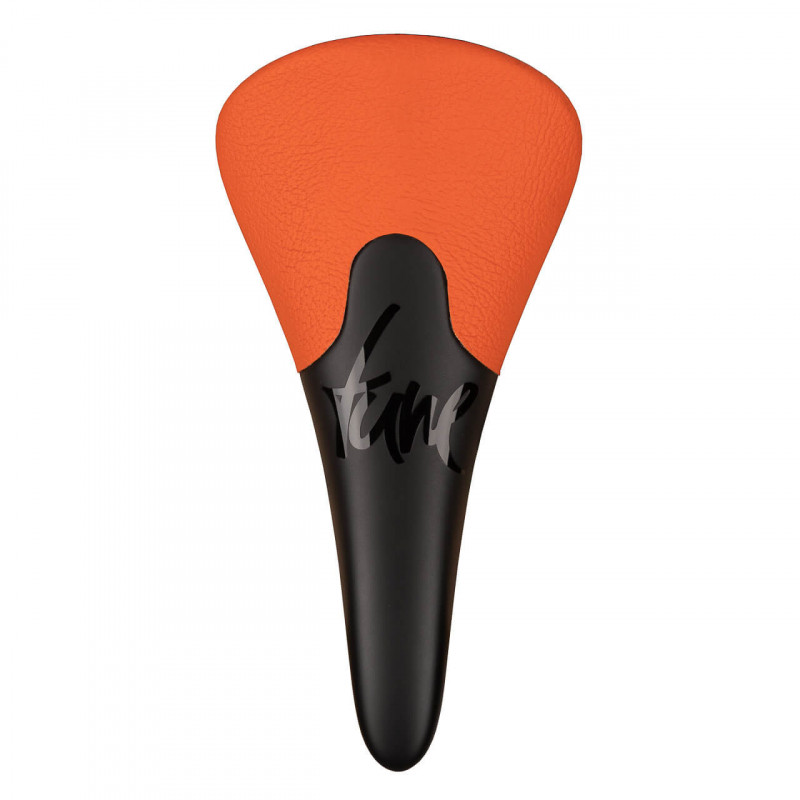 Tune, Sattel, Komm-vor, Karbonsattel, Kunstleder, MTB und ROAD, Orange - orange