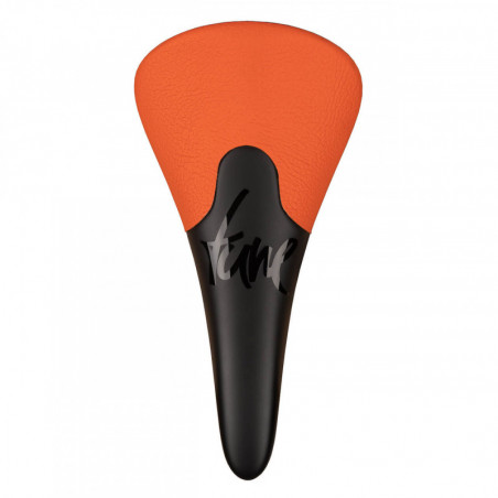 Tune, Sattel, Komm-vor, Karbonsattel, Kunstleder, MTB und ROAD, Orange - orange