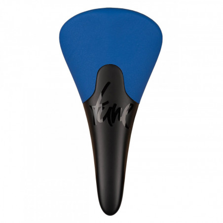 Tune, Sattel, Komm-vor, Karbonsattel, Kunstleder, MTB und ROAD, Blau - blue - bleu