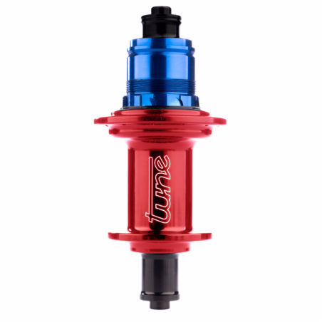 TUNE, Rear-Nabe ROAD, Mag 24h QR5, Standard Bearings, HG10/11/12 3T, red