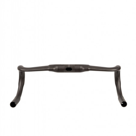 Tune drop-bar Lenker, AERO GEWEIH Karbonlenker, Rennrad - ROAD, 380mm (mitte-mitte), Flare 6°, Drop 125mm, UD-optik, schwarz