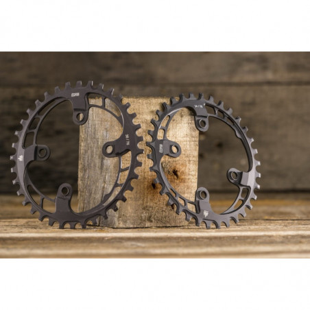 Tune, Kettenblatt XX1, Triebtreter, 4-Loch Spider, Lochkreisdurchmesser 76, 38 Zähne, für SRAM XX1, Aluminium, schwarz