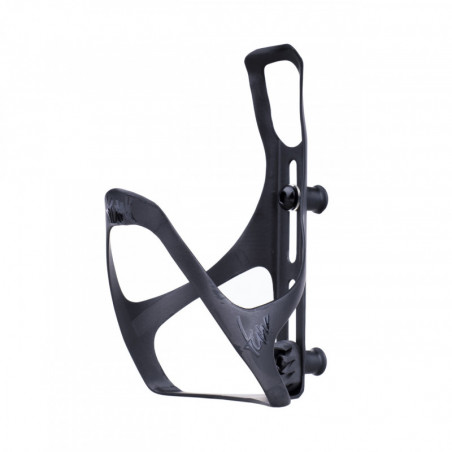 TUNE WASSERTRÄGER MTB, 1 Stück, Flaschenhalter - Bidonhalter aus Karbon, schwarz