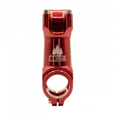 Tune Vorbau Geiles Teil 4.0, Diameter 31,8mm, Länge 75mm, 8 Grad, OVERSIZE, Rot - red - rouge