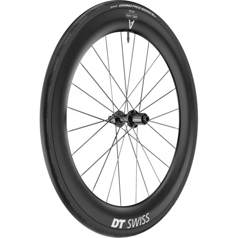 DT Swiss ARC 1400 DICUT Laufrad 700c CL 65 142/12 HG XDR WTS