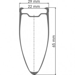 DT Swiss ARC 1400 DICUT Laufrad 700c CL 65 142/12 HG XDR WTS
