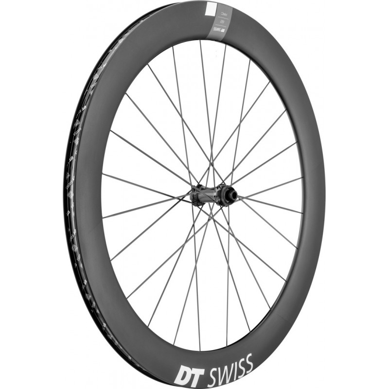 DT Swiss ARC 1600 SPLINE Laufrad 700C CL 62 100/12mm
