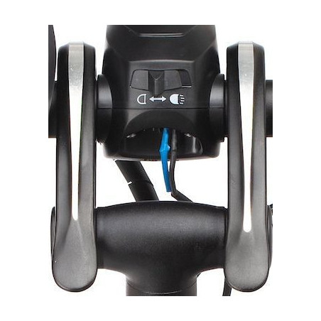 Tern Verstellbarer Vorbau Andros G2, Schwarz mit silbern CNC gefräst