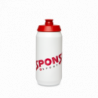 Sponser Pro Bottle 500ml - weiss/rot